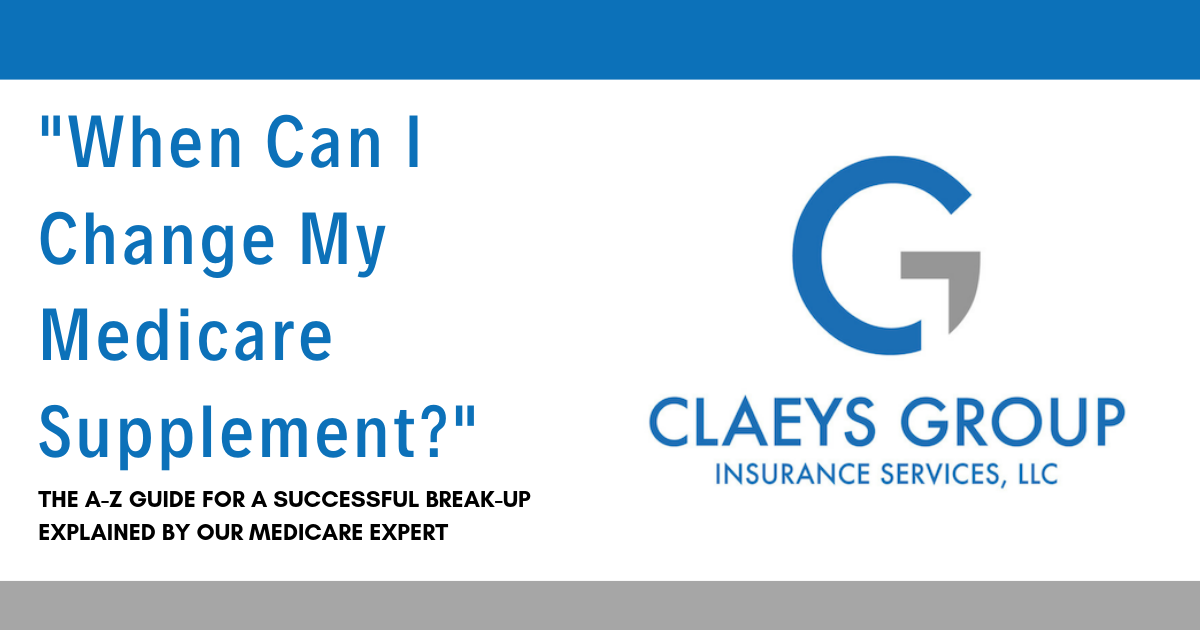 When Can I Change My Medicare Supplement?